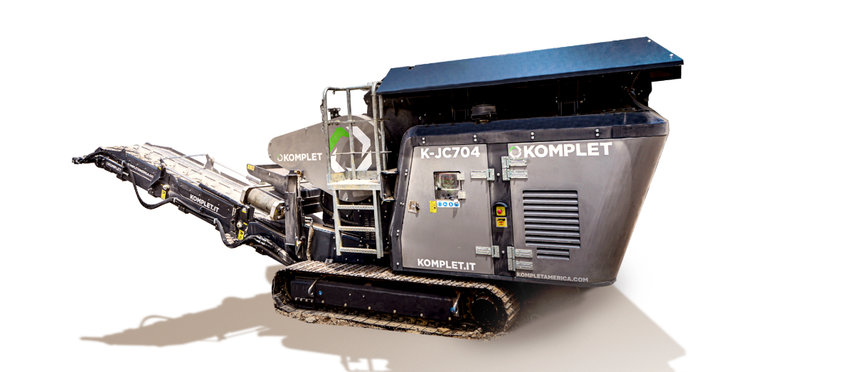 Мобильная щековая дробилка KOMPLET K-JC 805 фото