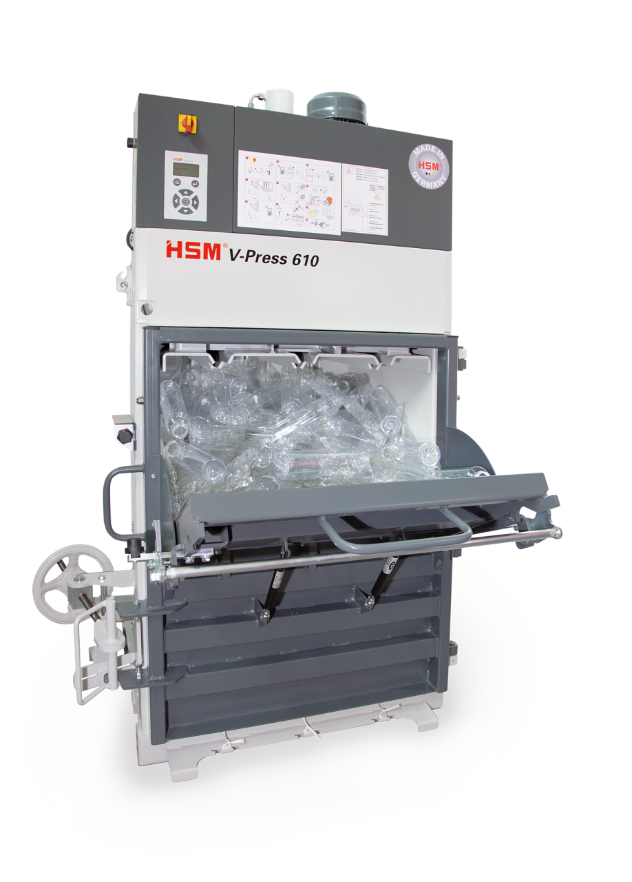 Вертикальный пресс HSM V-Press 610 P. НОВИНКА